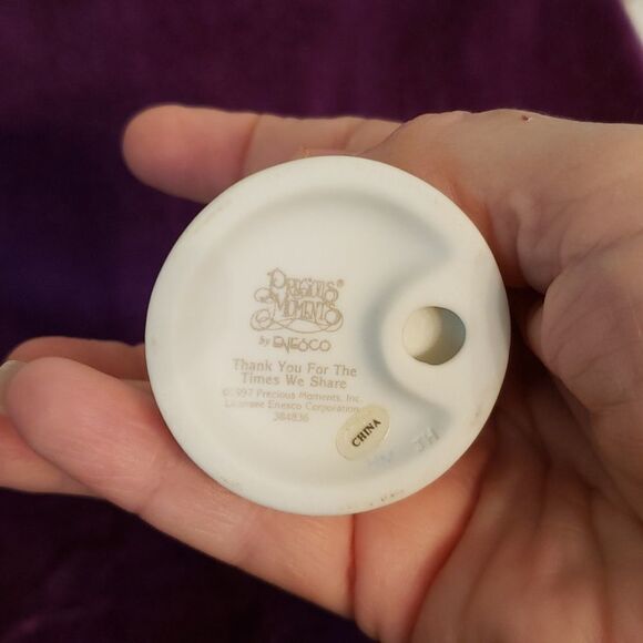 Vintage Precious Moments  #1 Mom "Thank You For the Times We Share" Figurine - Picture 7 of 7